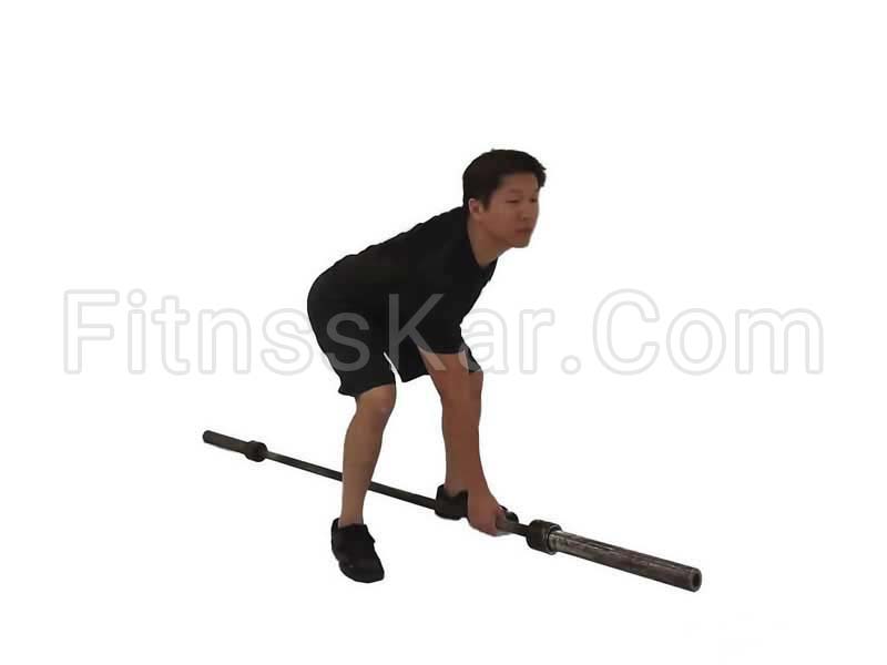 زیر بغل تک خم با هالتر - تصویر 1