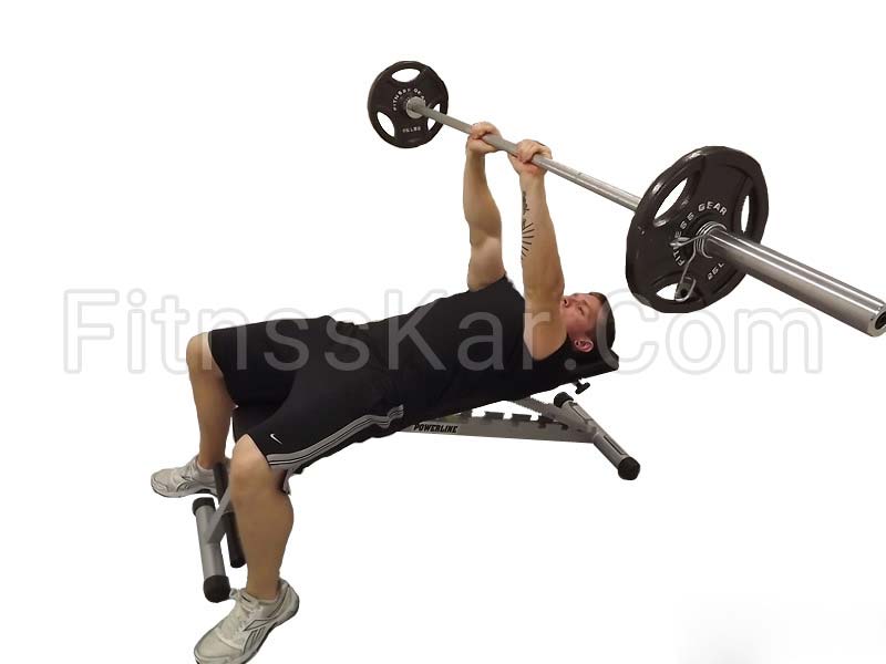 پرس پشت بازو هالتر دست جمع - تصویر 1