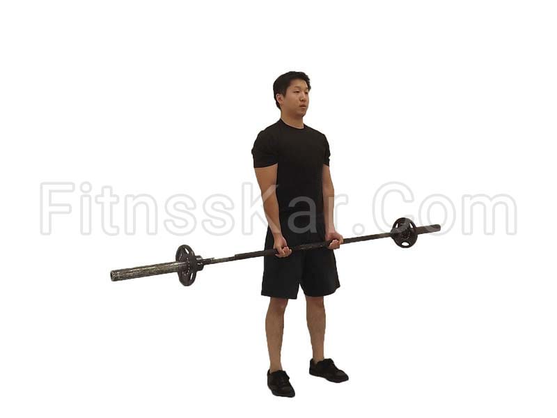 جلو بازو هالتر ایستاده دست جمع - تصویر 1