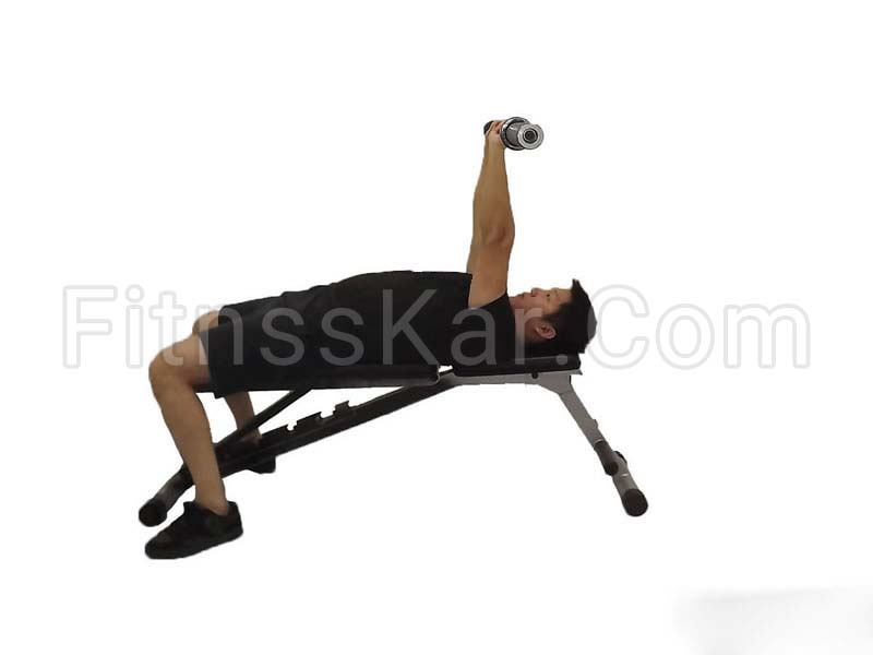 پشت بازو هالتر خوابیده - تصویر 1