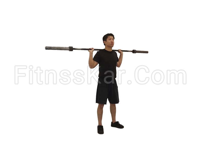 پرس سرشانه پشت گردن هالتر ایستاده - تصویر 1