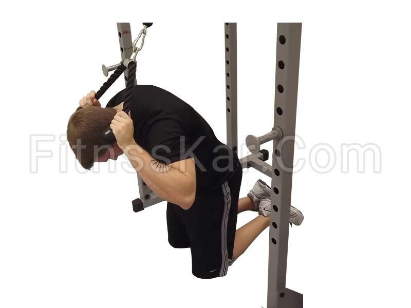 شکم کرانچ سیم کش با طناب - تصویر 1