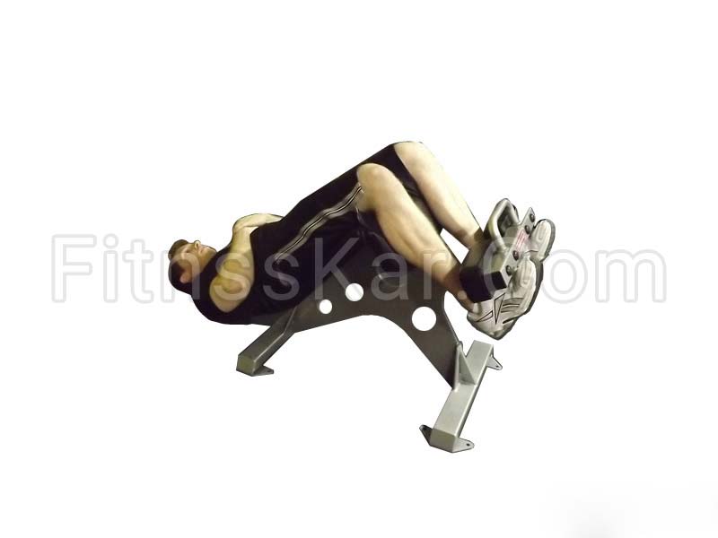 شکم کرانچ روی میز شیب دار - تصویر 1