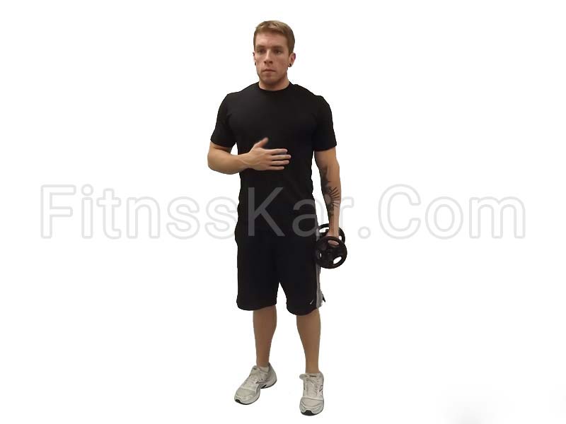 پهلو خم با دمبل - تصویر 1