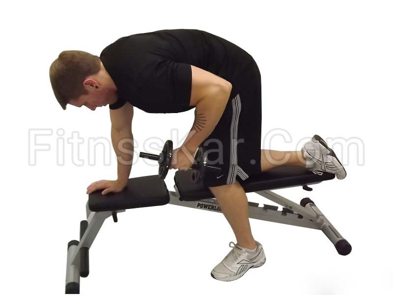 پشت بازو کیک بک دمبل - تصویر 1