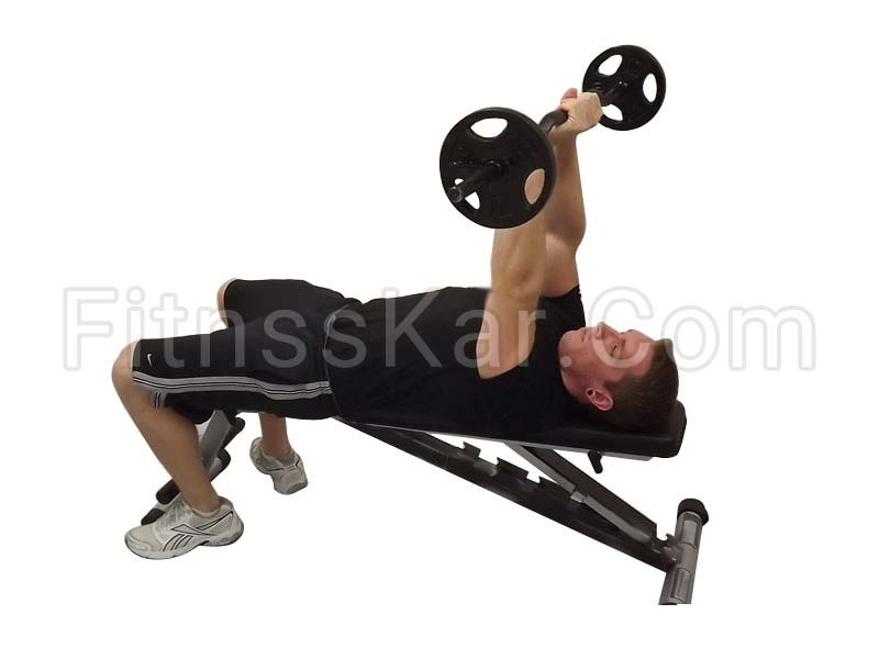 پشت بازو پشت سر هالتر لاری دست جمع خوابیده - تصویر 1