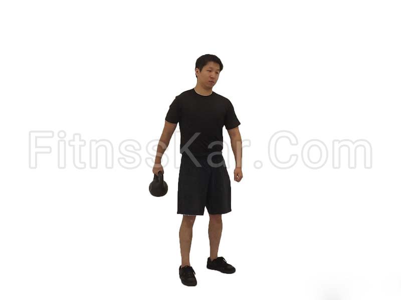 ساعد کتل بل به حالت آویزان - تصویر 2