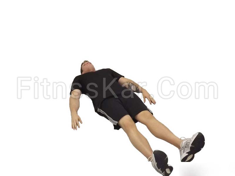 زیر شکم خوابیده پاها صاف - تصویر 1