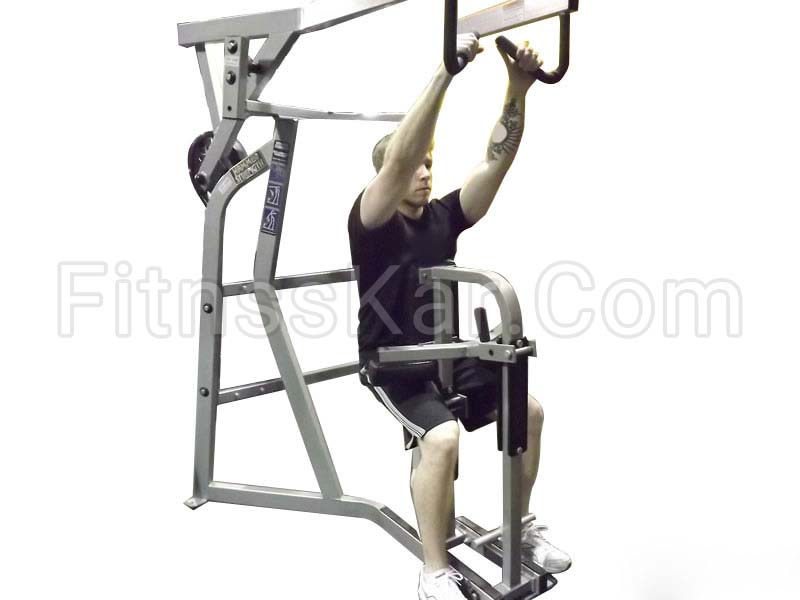 زیر بغل جلو دستگاه اهرمی