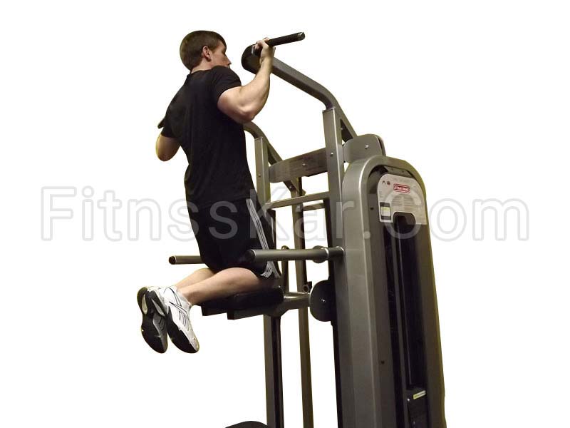 بار فیکس تا چانه با دستگاه کمکی