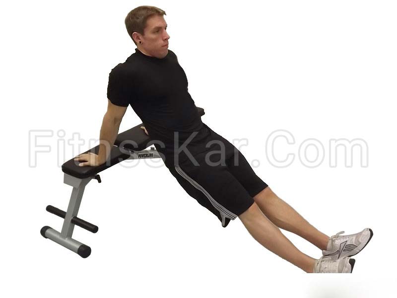 پشت بازو دیپ تک نیمکت - تصویر 1